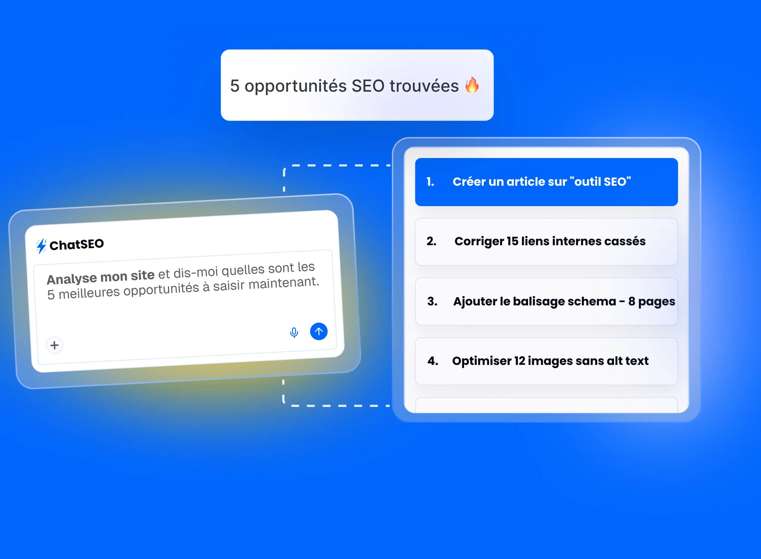 Stratégie SEO intelligente avec ChatSEO